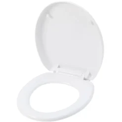 Abattant WC blanc avec frein de chute