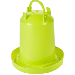 Abreuvoir poule plastique vert 2,5 L