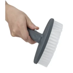 Accessoires nettoyage spa x3 épuisette et brosses Aquaway gris anthracite