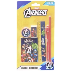 Accessoires papeterie 6 pièces Avengers
