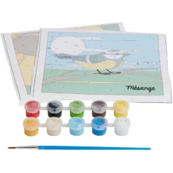 Activité carte à peindre x2
