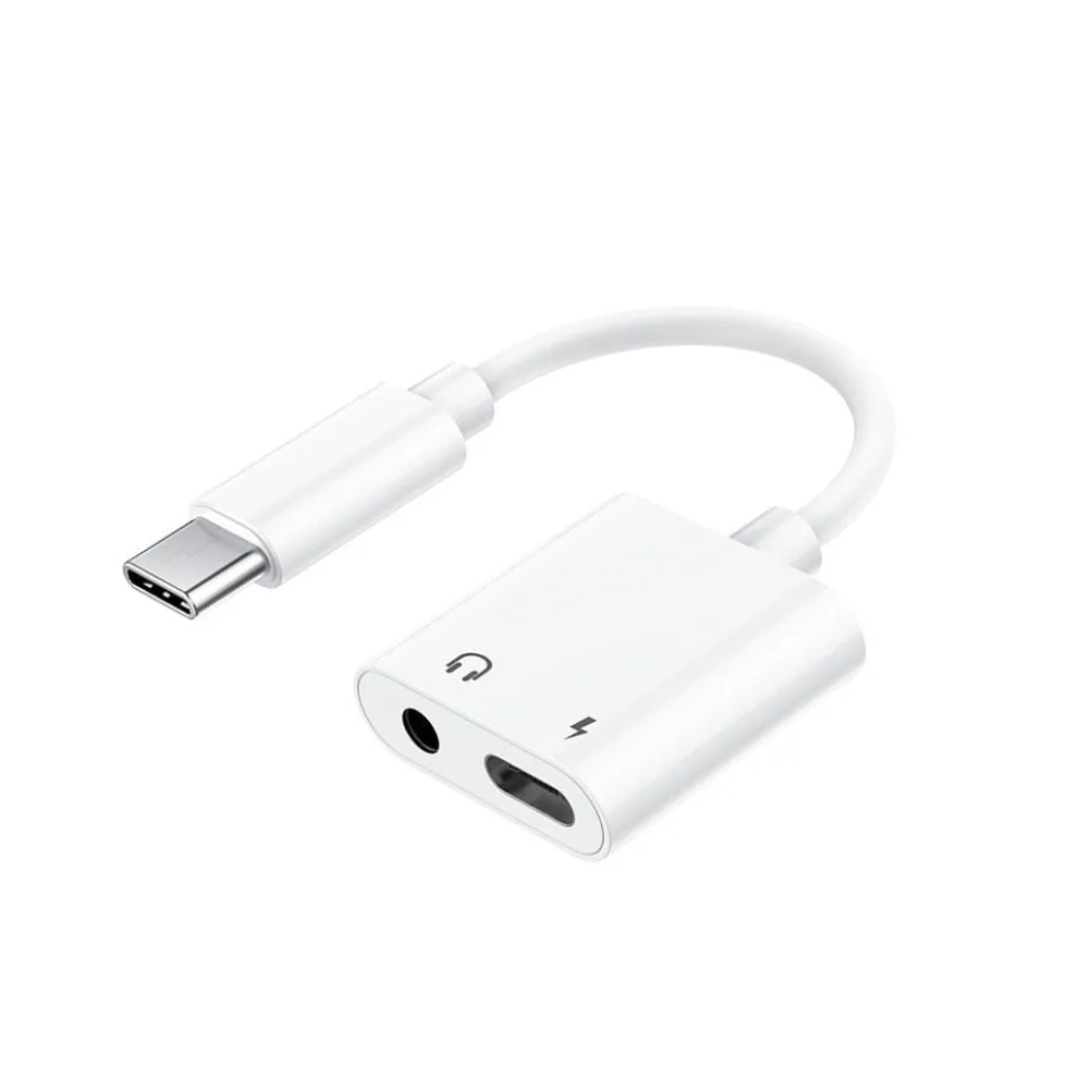 Adaptateur USB-C et jack 2 en 1