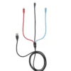 Adaptateur USB 3 en 1 USB-C - micro USB - Lightning