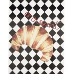 Affiche déco x3 papier petit-déjeuner 30x40cm (3 modèles)