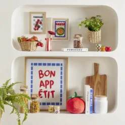 Affiche déco x3 papier thème cuisine 30x40cm (4 modèles)