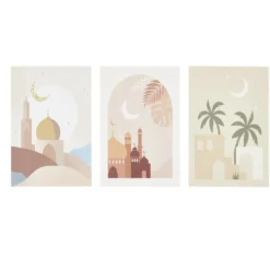 Affiche déco 10x15 thème Maroc x3 (2 modèles)