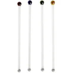 Agitateur en verre Ø1xH18cm x4