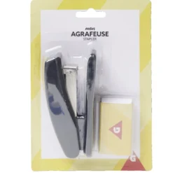 Agrafeuse grise en fer et plastique 11x3xH5cm