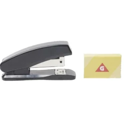 Agrafeuse grise en fer et plastique 11x3xH5cm