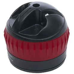 Aiguiseur couteau double position rouge et noir