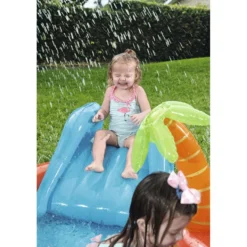 Aire de jeux Lagoon Bestway toboggan et coussin