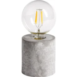 Ampoule déco LED sur socle rond
