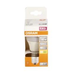 Ampoule LED E27 A60 blanc chaud Osram 4,9W=40W 470lms classe F
