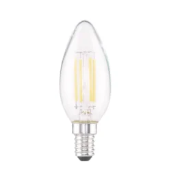 Ampoule LED E14 blanc chaud 4W=40W 470lms classe E