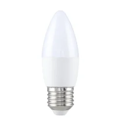 Ampoule LED E27 blanc chaud 4,9W=40W 470lms classe F