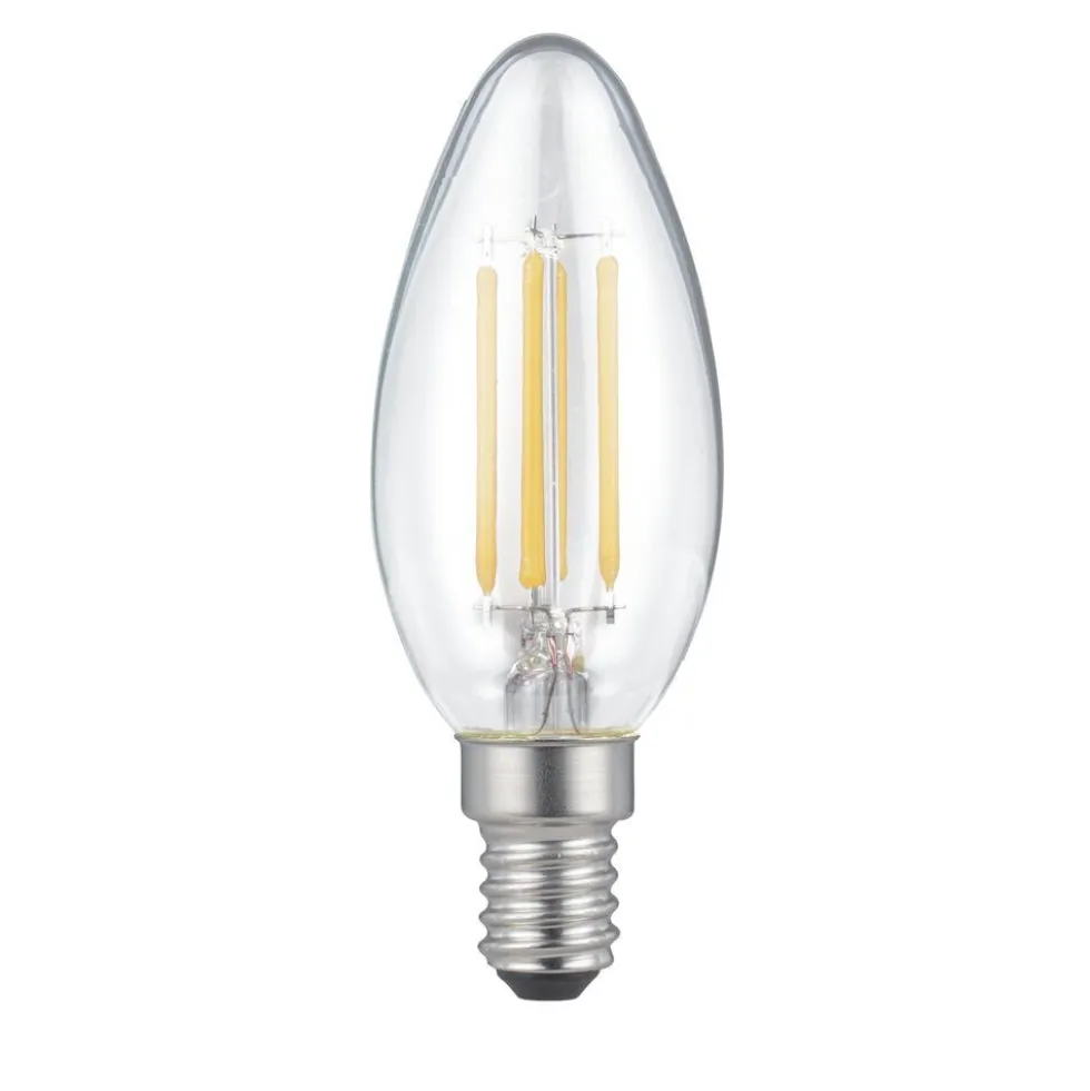 Ampoule LED E14 blanc chaud 4,5W=40W 470lms classe F