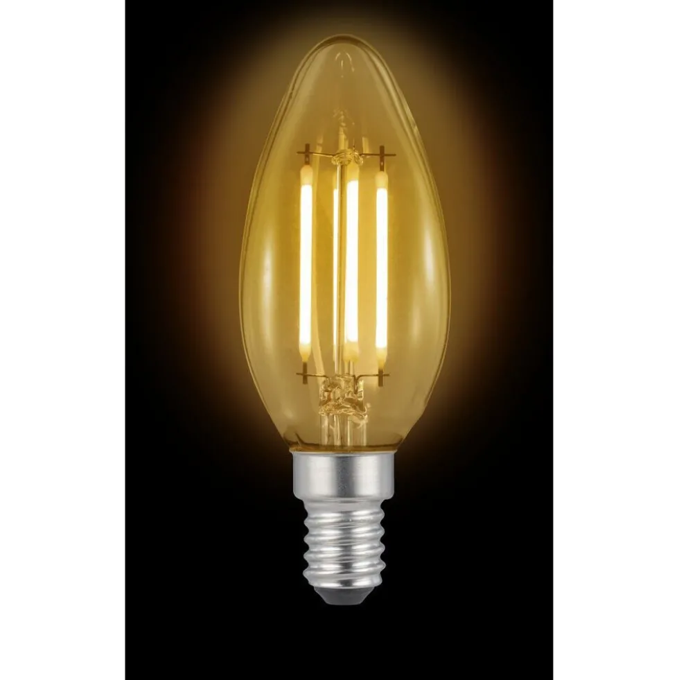 Ampoule LED E14 blanc chaud 4,5W=40W 470lms classe F