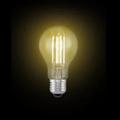 Ampoule LED E27 x3 blanc chaud 6,5W=60W 806lms classe E