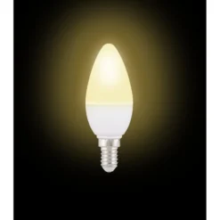 Ampoule LED E14 x3 blanc chaud 4,9W=40W 470lms classe F