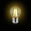 Ampoule LED filament E27 470lm 2,2W=40W blanc chaud x3