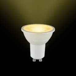Ampoule LED GU10 360lm 2W=50W blanc chaud x3