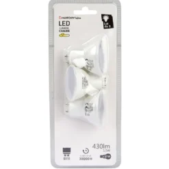 Ampoule LED Homday lumière chaude x3