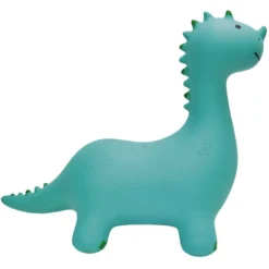 Animal sauteur gonflable dinosaure vert 63x26xH59cm