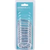 Anneau de douche gris ovale x12