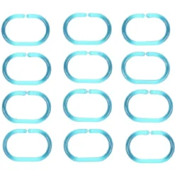 Anneau de douche transparent x12