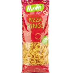 Anneau maïs soufflé saveur pizza format XXL 300gr