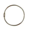 Anneau rideau de douche rond en métal x12