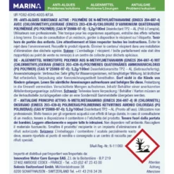 Anti algues sachet unidose 250ml Marina