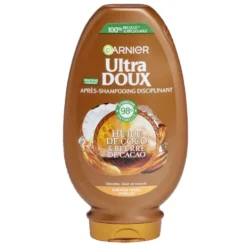 Après-shampoing cheveux frisés Garnier Ultra Doux coco & cacao 220ml