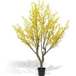 Arbre artificiel XL abricotier en fleur H2,5m