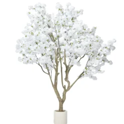 Arbre artificiel XL cerisier blanc H250cm