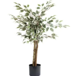 Arbre artificiel XL ficus benjamina vert H92cm