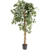Arbre artificiel XL ficus vert H152cm