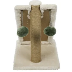 Arbre à chat beige 35x25xH36,5cm