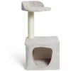 Arbre à chat 1 griffoir 2 couchages 30x35xH65cm (2 modèles)