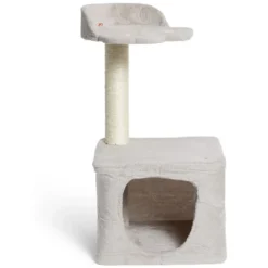 Arbre à chat 1 griffoir 2 couchages 30x35xH65cm (2 modèles)