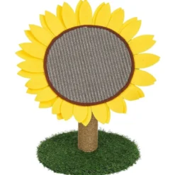 Arbre à chat griffoir forme tournesol - Ø30xH.45cm