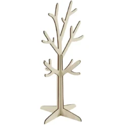Arbre de Pâques décoratif en bois Ø15xH45cm