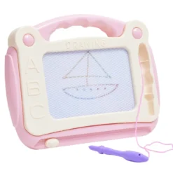 Ardoise magique effaçable avec stylo 16,5x21cm (3 modèles)