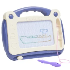 Ardoise magique effaçable avec stylo 16,5x21cm (3 modèles)
