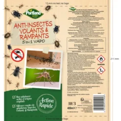 Aérosol anti-insectes volants et rampants 5en1 400ml