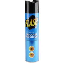 Aérosol anti volants Flash22 mouches et moustiques 300ml