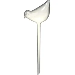 Arrosage goutte à goutte déco plastique transparent H25cm (2 modèles)