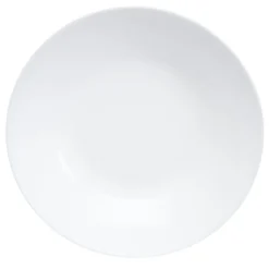 Assiette creuse ronde Luminarc opale blanche Ø20cm