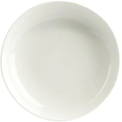 Assiette creuse ronde Vienne porcelaine blanche Ø20cm