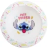 Assiette creuse Stitch plastique blanc et multicolore Ø16cm